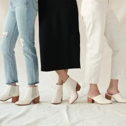 Nisolo All-Day Heeled Mule - Bone