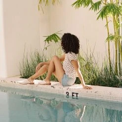 Nisolo Ama Woven Mule - Bone