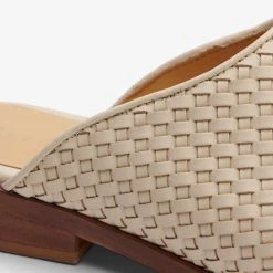 Nisolo Ama Woven Mule - Bone