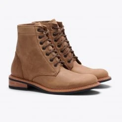 Nisolo Amalia All Weather Boot - Tobacco Shoes
