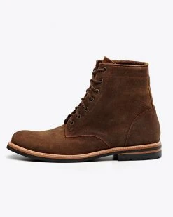 Nisolo Men's Andres All Weather Boot - Waxed Brown