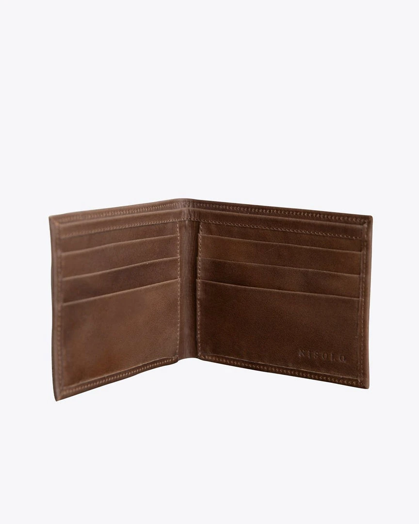 Nisolo Brewer Wallet - Brown 5 Nisolo Brewer Wallet - Brown