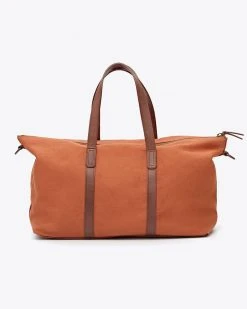 Nisolo Canvas Weekender - Amber Accessories 8 Nisolo Canvas Weekender - Amber Accessories