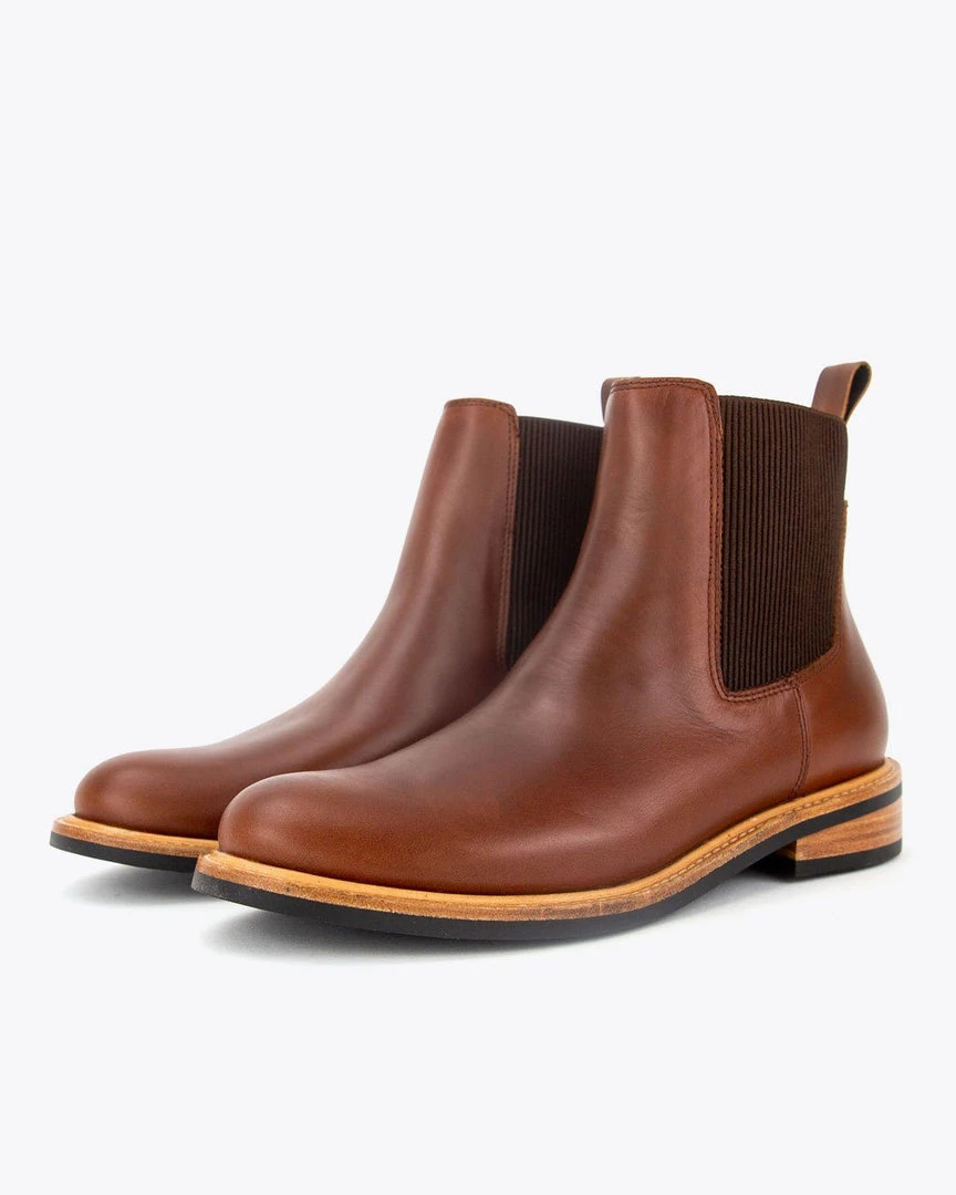 Nisolo Carmen Chelsea Boot - Brandy 11 Nisolo Carmen Chelsea Boot - Brandy