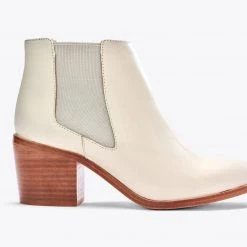 Nisolo Heeled Chelsea Boot - Bone Special Occasion