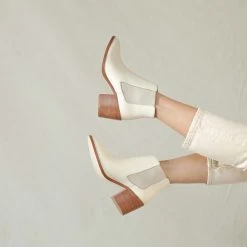 Nisolo Heeled Chelsea Boot - Bone Special Occasion
