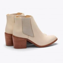 Nisolo Heeled Chelsea Boot - Bone Special Occasion