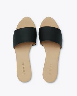 Nisolo Isla Slide Sandal - Black