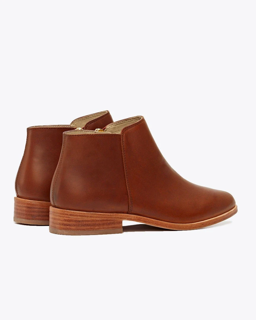 Nisolo Lana Ankle Boot - Brandy 7 Nisolo Lana Ankle Boot - Brandy