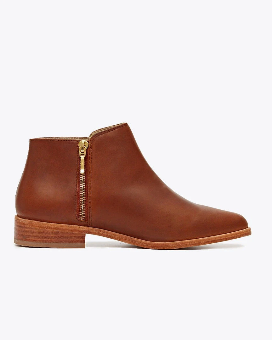 Nisolo Lana Ankle Boot - Brandy 5 Nisolo Lana Ankle Boot - Brandy