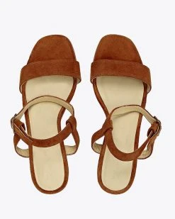 Nisolo Best Sellers Lucia Block Heel Sandal - Nutmeg