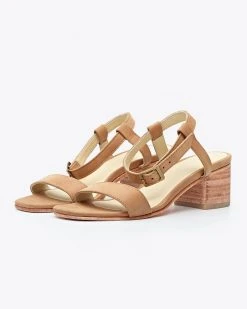 Nisolo Best Sellers Lucia Block Heel Sandal - Sand
