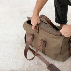 Nisolo Luis Weekender - Forest Green Accessories