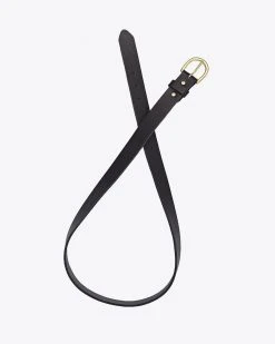 Nisolo Best Sellers Women's Noemi Belt - Black