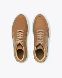 Nisolo Reina High Top Sneaker - Tobacco Sale
