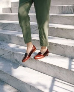 Nisolo Smoking Shoe - Brandy