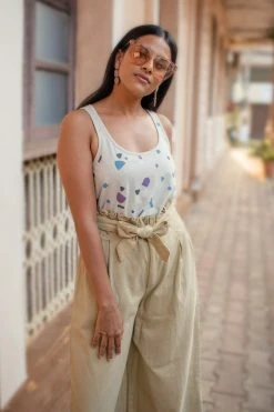 No Nasties Clothing Rosita Flared Tank Top