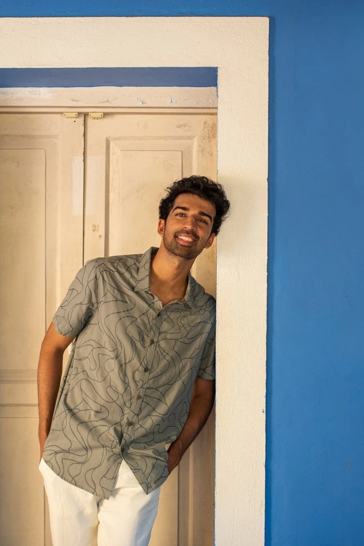 No Nasties Men's Felipe Half Sleeve Shirt 4 No Nasties Men's Felipe Half Sleeve Shirt