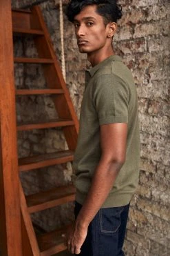 No Nasties Men's Knit Polo Shirt 12 No Nasties Men's Knit Polo Shirt