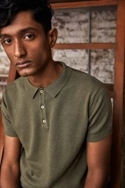 No Nasties Men's Knit Polo Shirt 11 No Nasties Men's Knit Polo Shirt