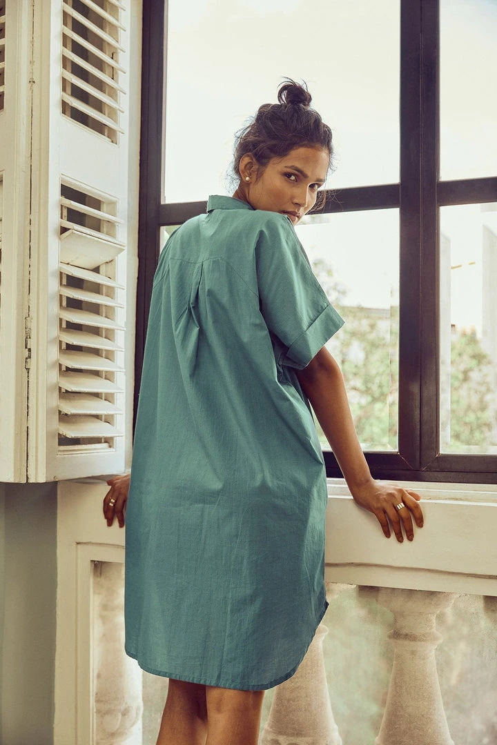 No Nasties Ocean Shirt Dress 4 No Nasties Ocean Shirt Dress