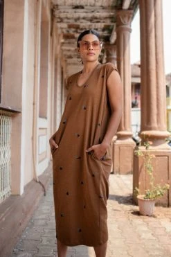 No Nasties Clothing Josafina Pocket Maxi Dress