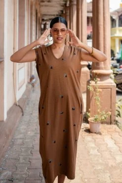 No Nasties Clothing Josafina Pocket Maxi Dress