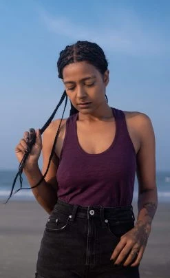 No Nasties Velsao Racerback Tank Top Clothing