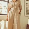 No Nasties Sand Midi Jumpsuit
