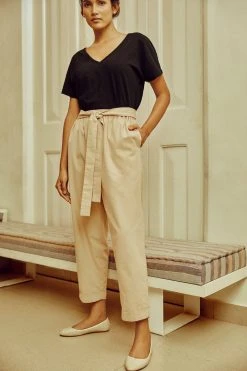 No Nasties Sand Tapered Pants