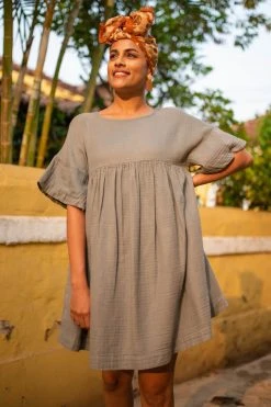 No Nasties Guadalupe Scoop Dress Clothing