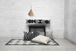 Casa Amarosa Noir Celestial XL Lumbar Pillow Cover