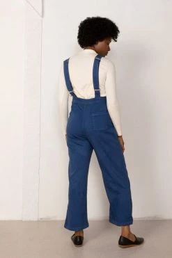 North Of West Ariel Upcycled Overalls - Midnight Sale