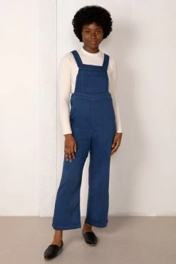 North Of West Ariel Upcycled Overalls - Midnight Sale