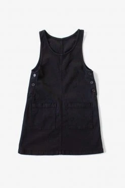 North Of West Caroline Upcycled Jumper Dress - Black