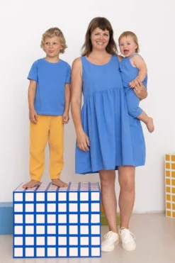 North Of West Kids' Double Cloth Breezy Pants - Marigold