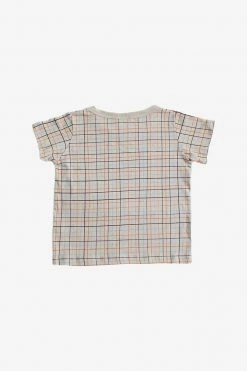 North Of West Sale Kids' Grid Tee - Fog 9 North Of West Sale Kids' Grid Tee - Fog