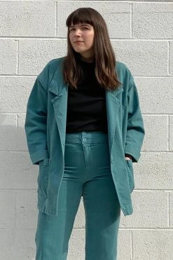 North Of West Leslie Upcycled Jacket - Atlantic