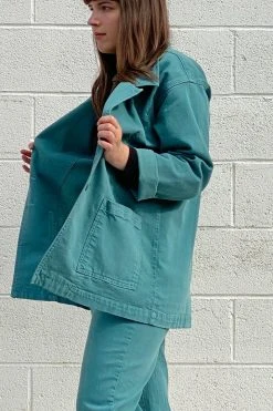 North Of West Leslie Upcycled Jacket - Atlantic