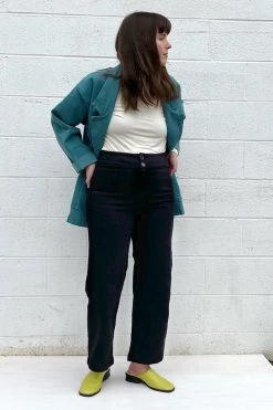 North Of West Sale Monica Upcycled High Rise Jean - Black