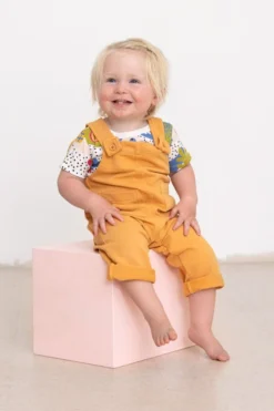 North Of West Sale Kids' Play Overalls - Marigold