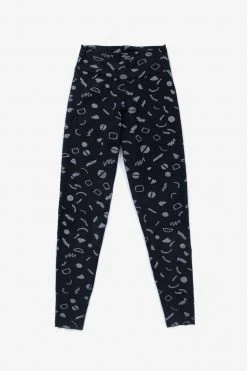 North Of West Best Sellers Sammy Legging - Black Squiggles