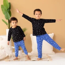 North Of West Sale Kids' Squiggles Raglan Tee - Black