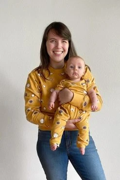 North Of West Sale Kids' Suns Onesie - Golden