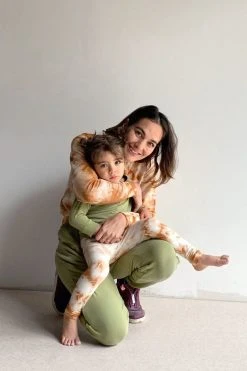 North Of West Kids' Tie Dye Legging - Amber Sale