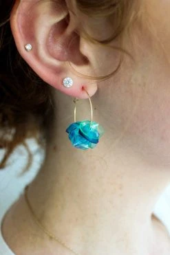 Giulia Letzi + META Jewelry Best Sellers Oceania Upcycled Hoop Earrings