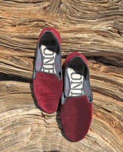 ONE432 Men's Nawab Jutti Loafer - Scarlet