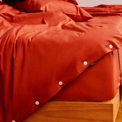 Looma Percale Duvet Set
