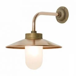 Ameico Round Exterior Bracket Light - Bronze
