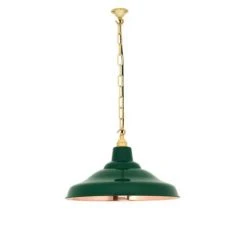 Ameico School Pendant Light - Green Lighting